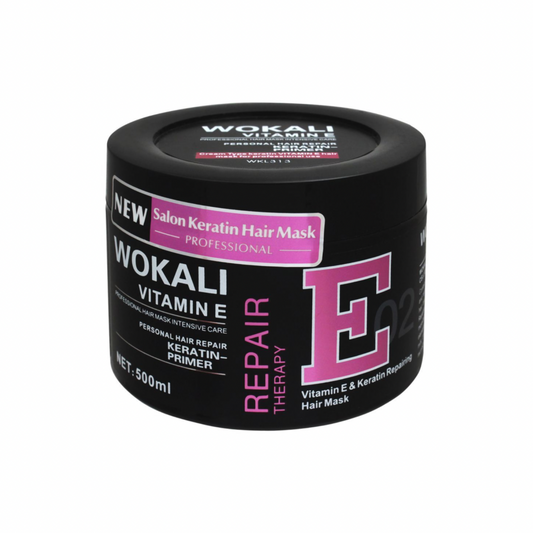Wokali Vitamin E, Professional Hair Mask Intensive Care, 500ml