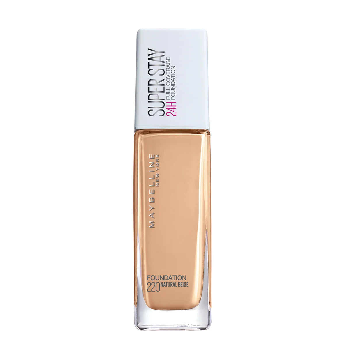 Maybelline - SuperStay Full Coverage 24H Liquid Foundation - 220 Natural Beige