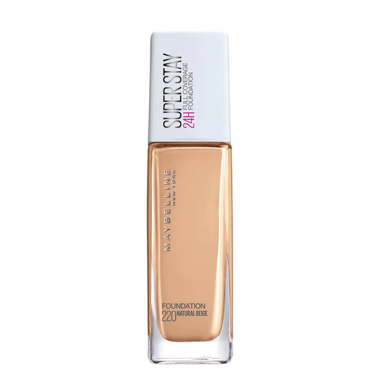 Maybelline - SuperStay Full Coverage 24H Liquid Foundation - 220 Natural Beige