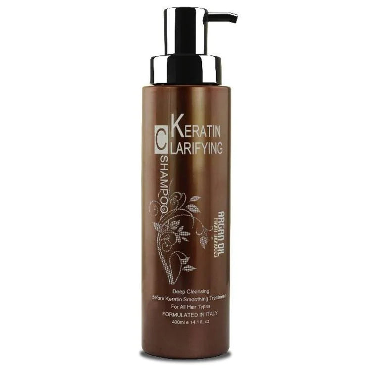 Argan Oil Keratin Clarifying Deep Cleansing Shampoo 400ml