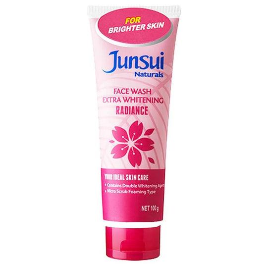 Junsui Naturals Extra Whitening Radiance Face Wash 100g