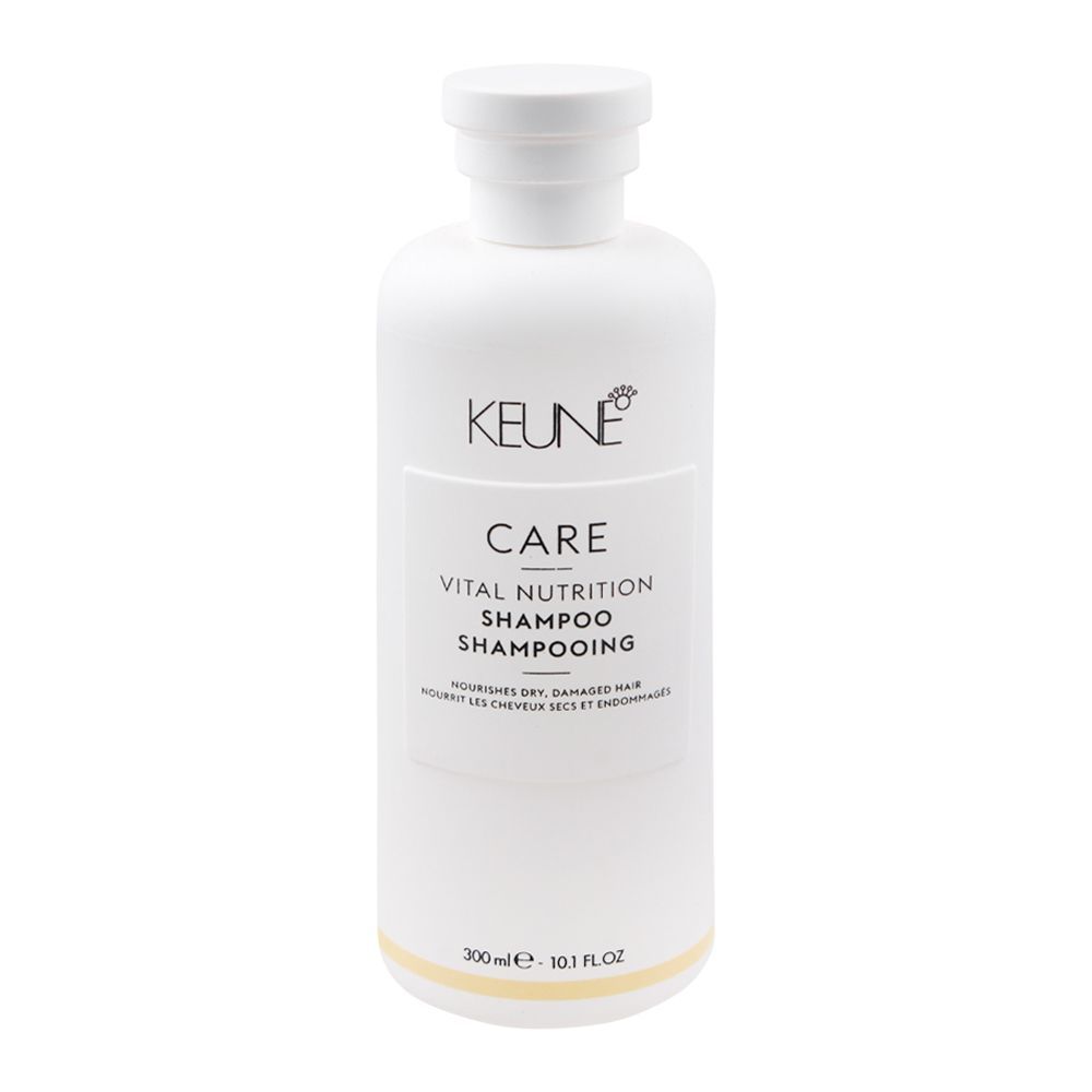 Keune Care Vital Nutrition Shampoo, Dry/Damaged Hair, 300ml