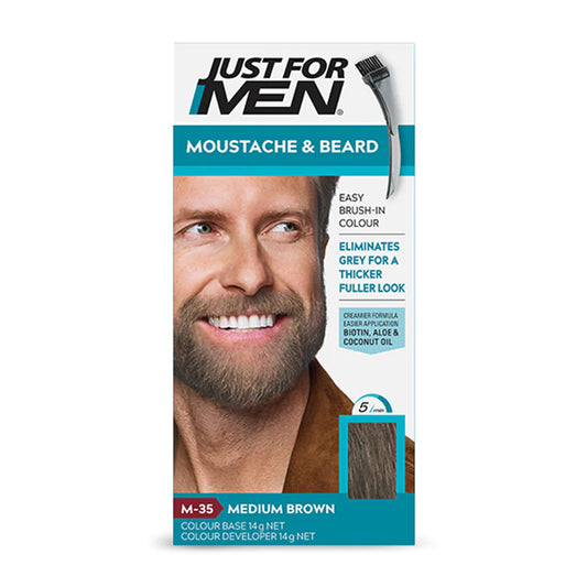 Just For Men - Mustache & Beard Color - Medium Brown (M35)
