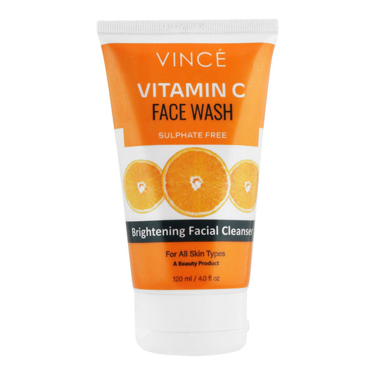 Vince Vitamin C Sulfate-Free Brightening Facial Cleanser Face Wash 120ml