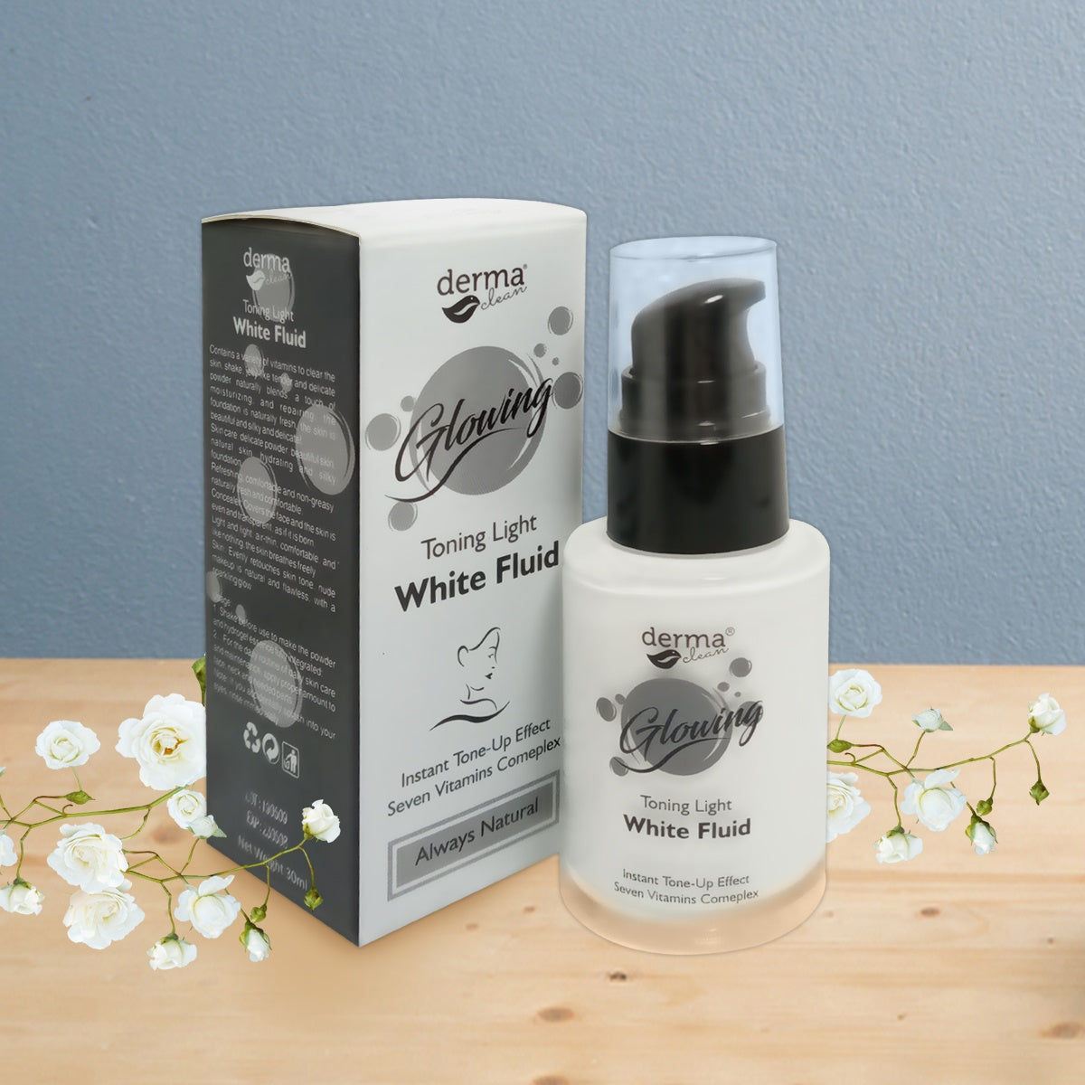 Derma Clean Glowing Fluid - 30g – Poshak Mahal