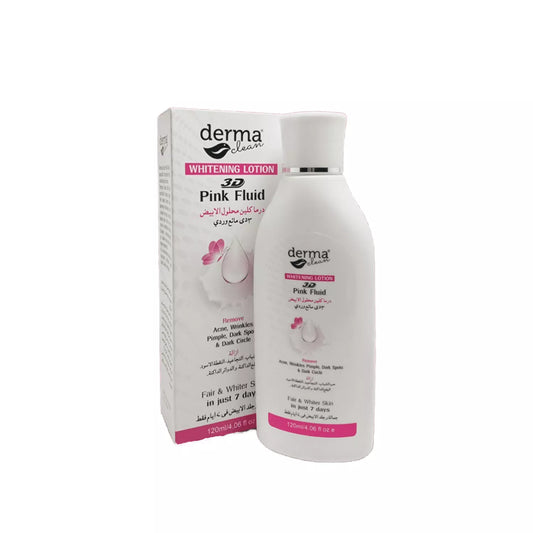 Derma Clean Whitening Lotion 3D Pink Fluid - 120ml