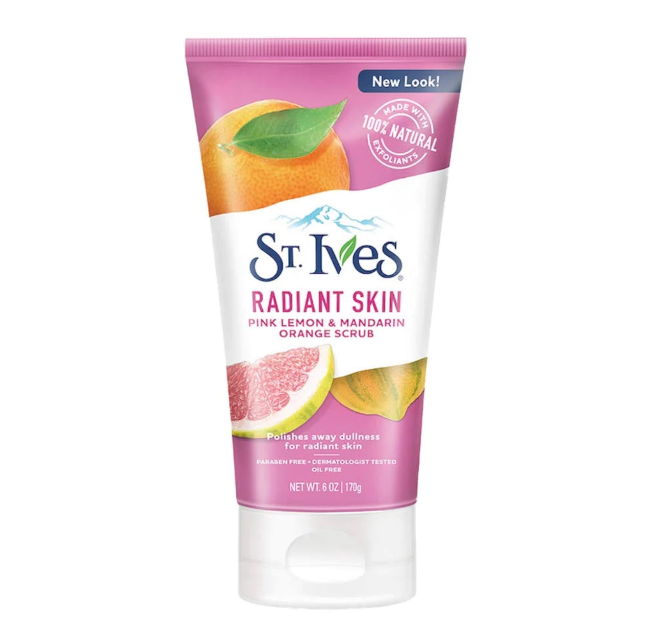 St. Ives Radiant Skin Pink Lemon & Mandarin Orange Face Scrub 170g